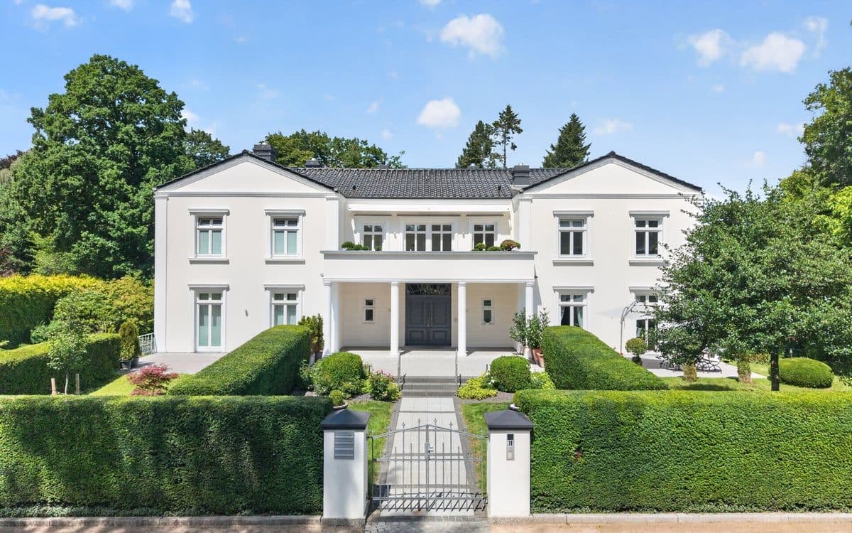 Villa bei Tageslicht