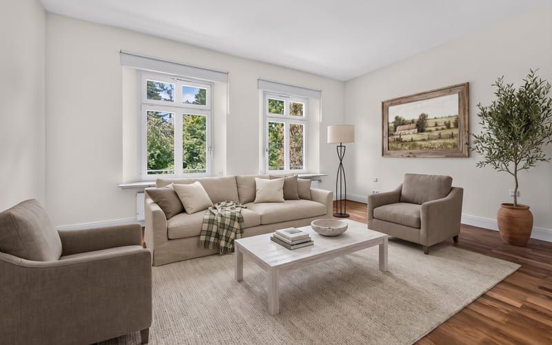 Wohnzimmer im Stil Farmhouse