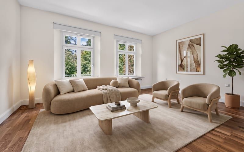 Wohnzimmer im Stil Modern Organic